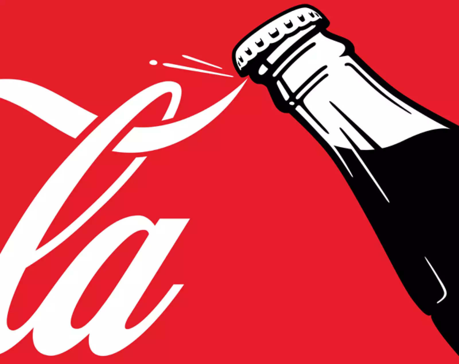 Mash-Up de la botella Coca-Cola