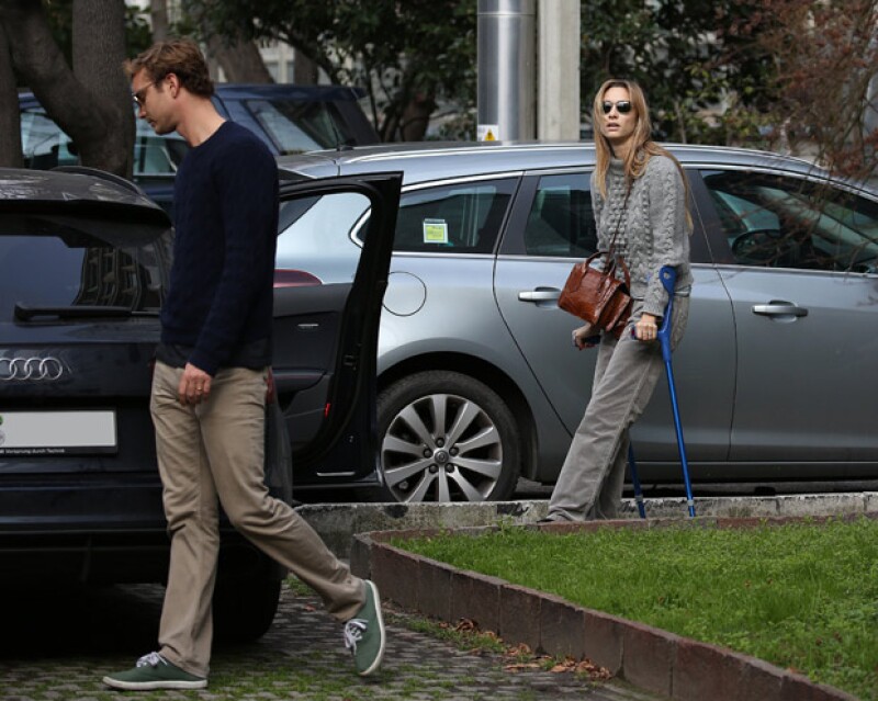 Pierre en todo momento fue atento con Beatrice.
