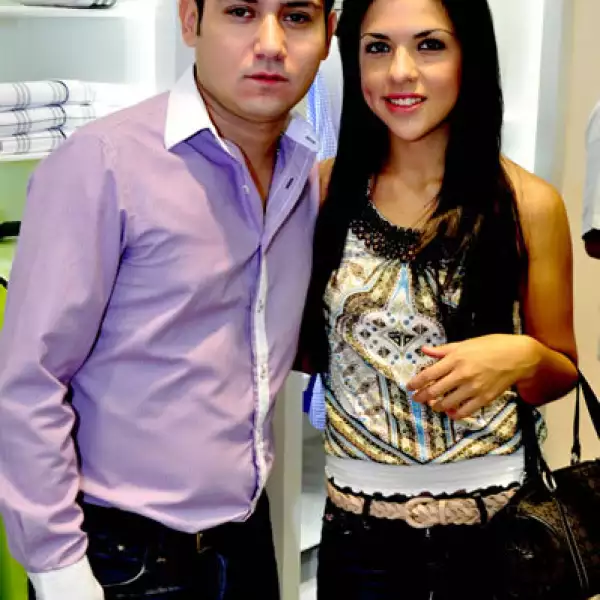 Isaías Cantú y Gisela Islas