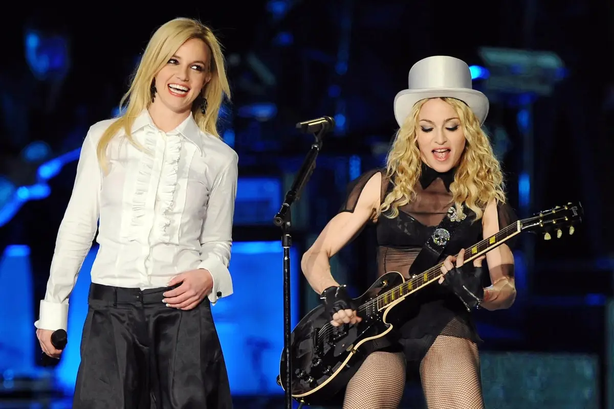 Britney  Spears y Madonna