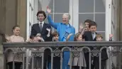Queen Margrethe II Of Denmark And Family Celebrate Her Majesty's 76th Birthday