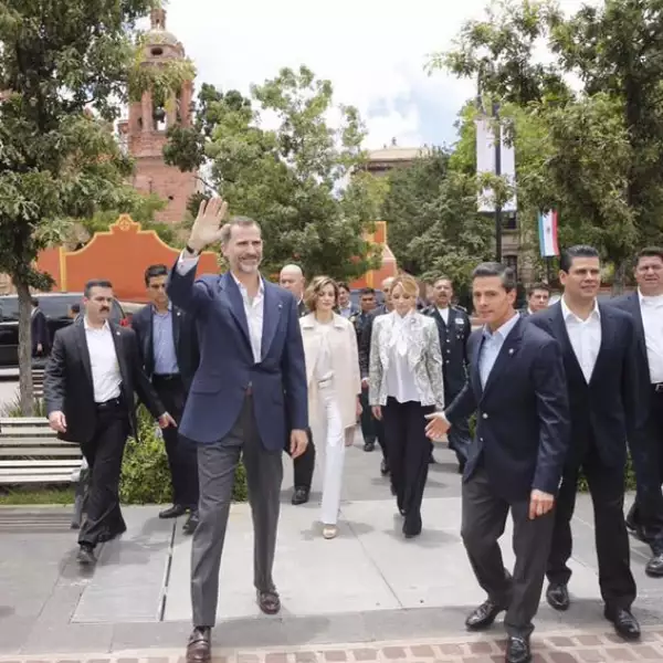 Recorriendo las calles de Zacatecas.
