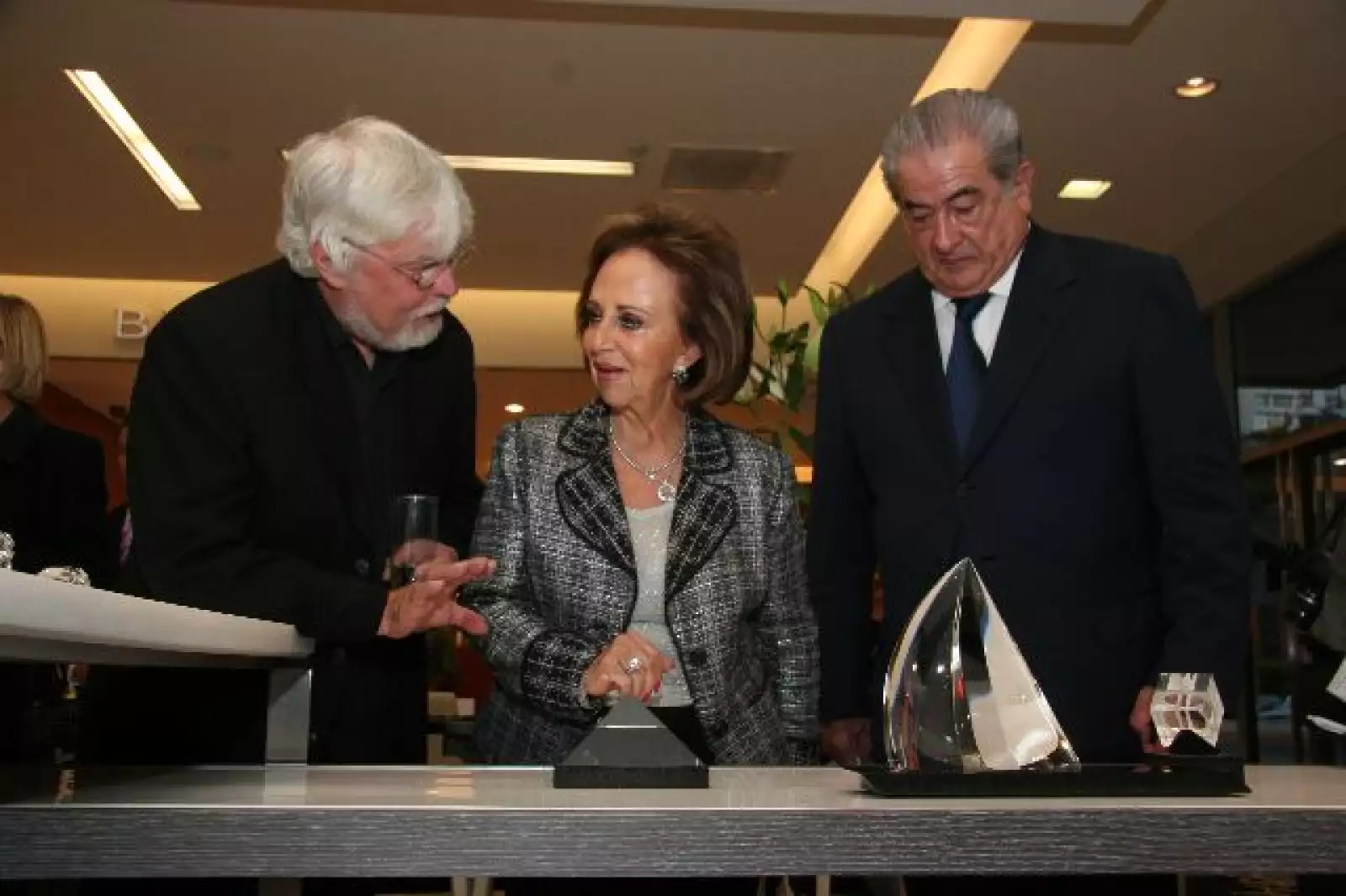 Presentación Steuben Glass.