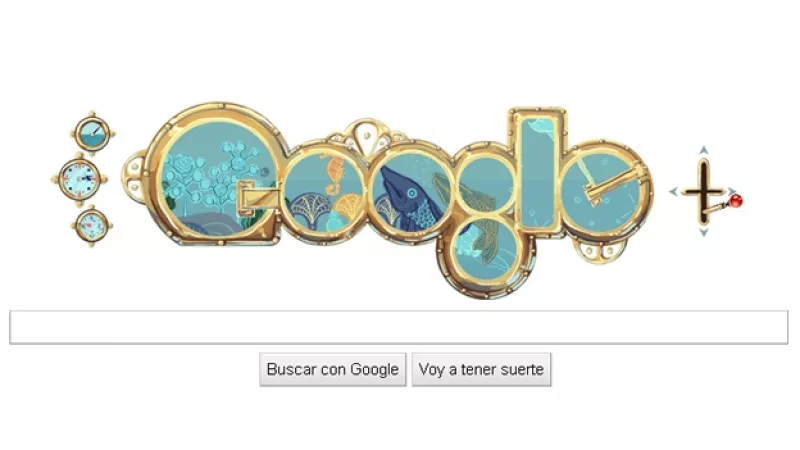 google logo verne ciencia ficcion