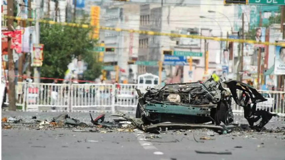 Ciudad Juarez coche bomba