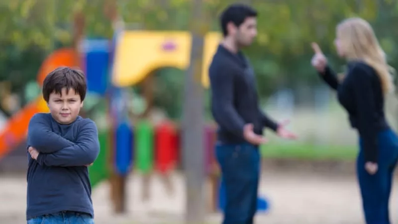 hijos niños papas pelea