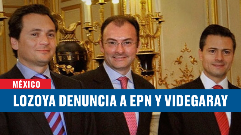 FGR: Lozoya "nos ha dado lo que se esperaba" y reparará el daño que causó
