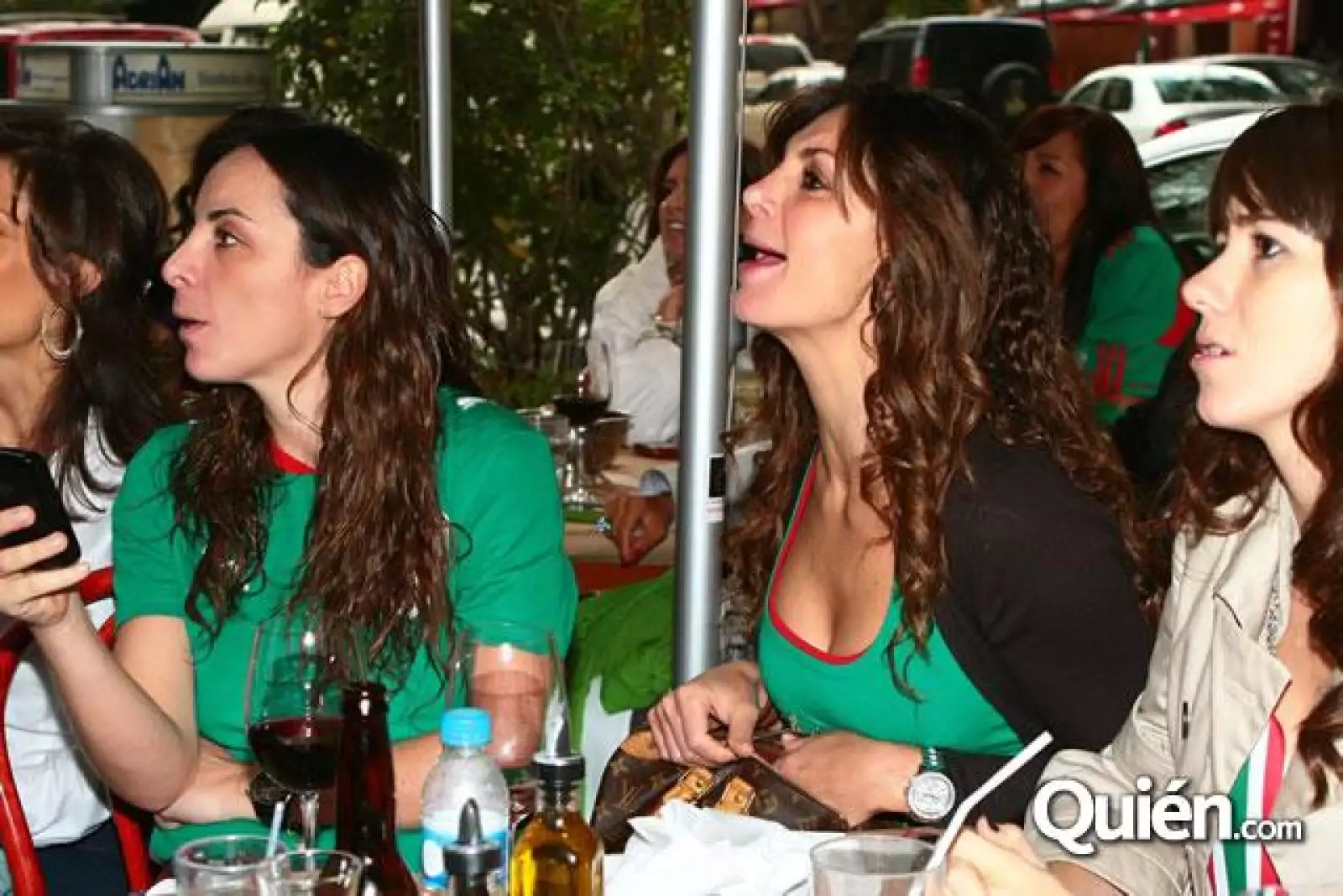 Ambiente Partido México Francia Polanco