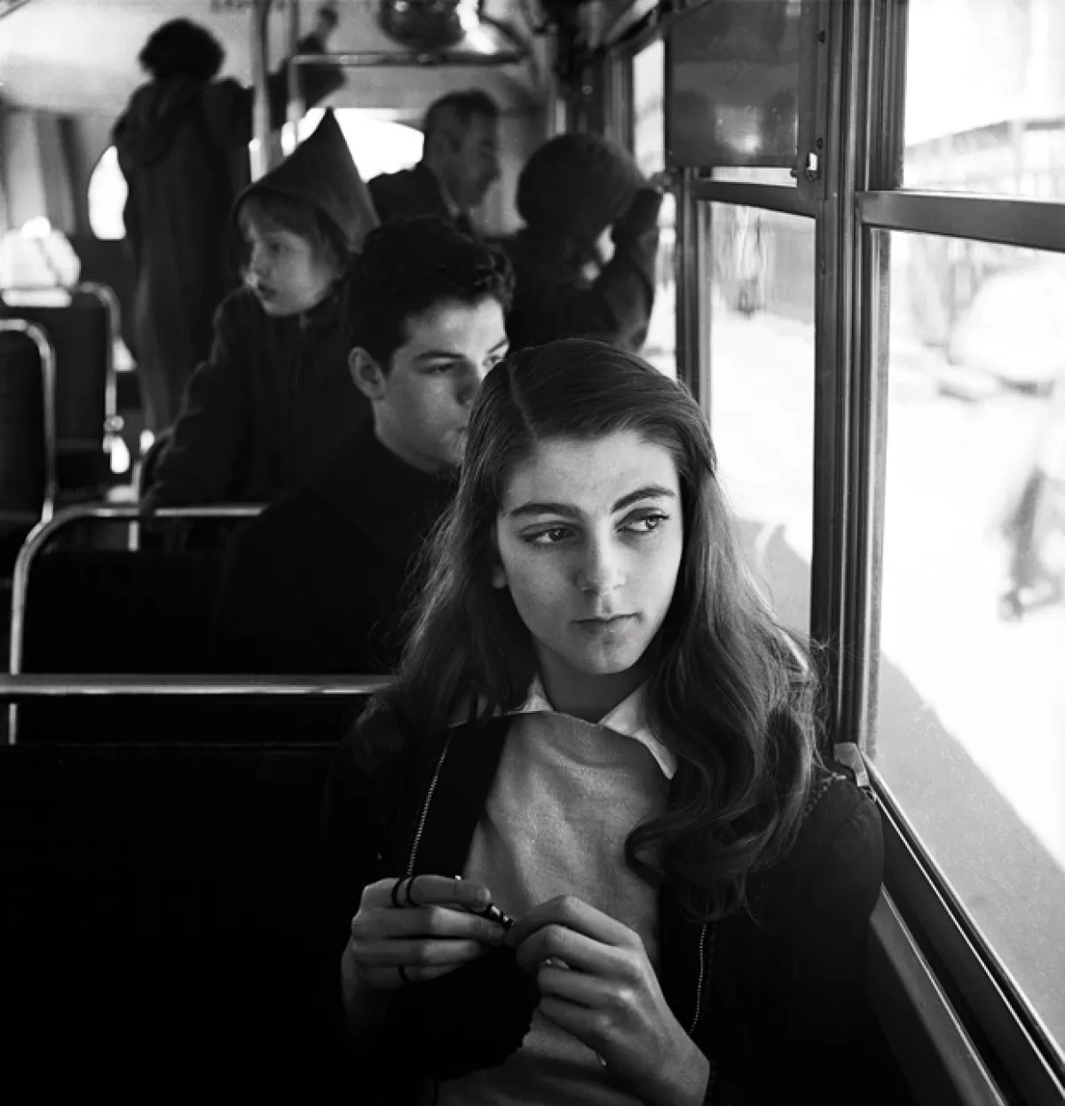 La esposa de un fotógrafo la descubrió en el trayecto a casa.