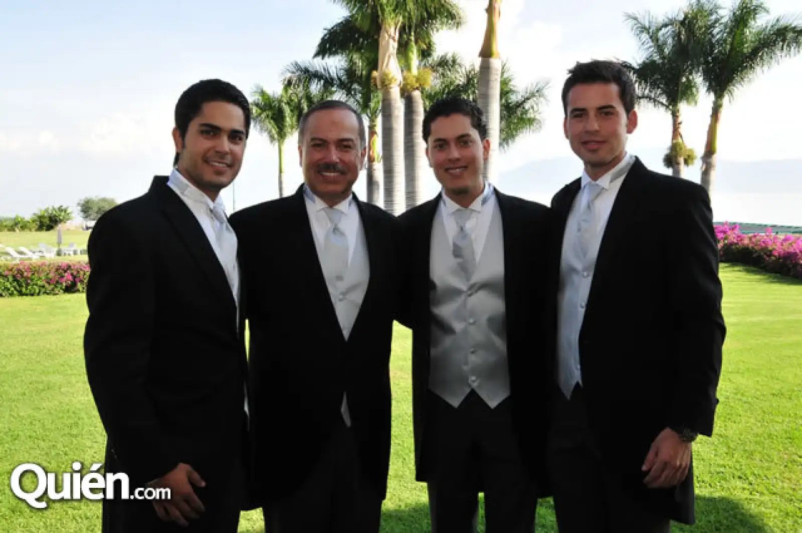 Andrés,Jaime, Jaime y Santiago Plasencia