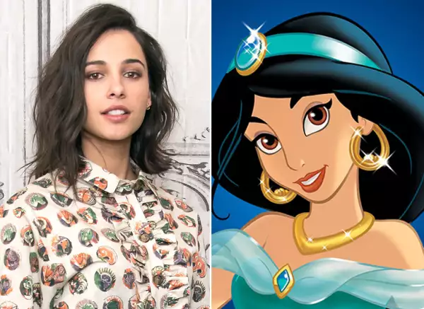 Naomi Scott será la princesa Jazmín.