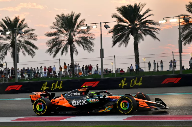 GP de Abu Dhabi: Norris lidera las primeras prácticas libres por delante de Verstappen