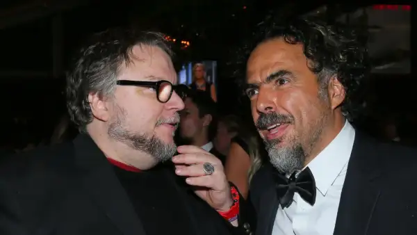 Guillermo del Toro y  Alejandro González Iñárritu