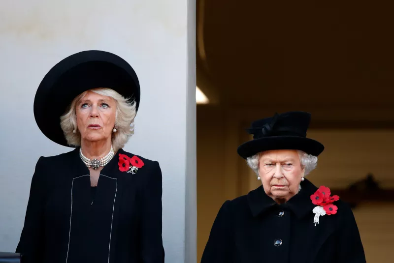 Camila Parker y la reina Isabel