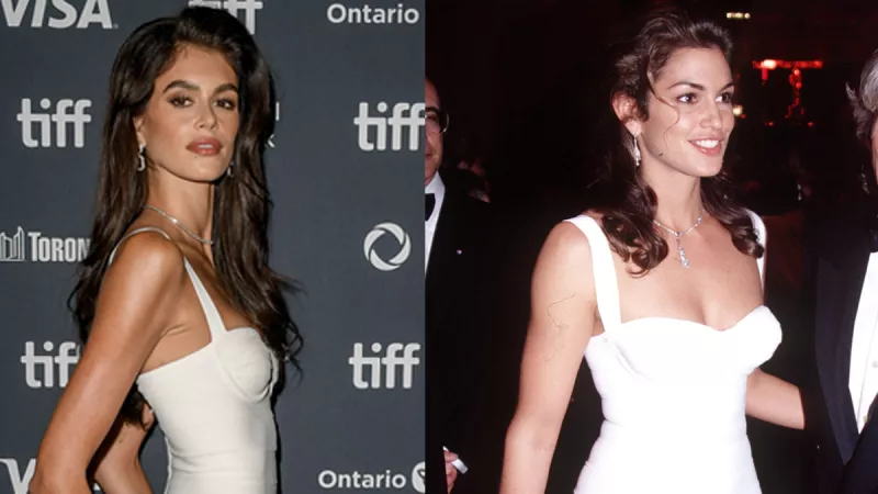 Kaia Gerber look Cindy Crawford