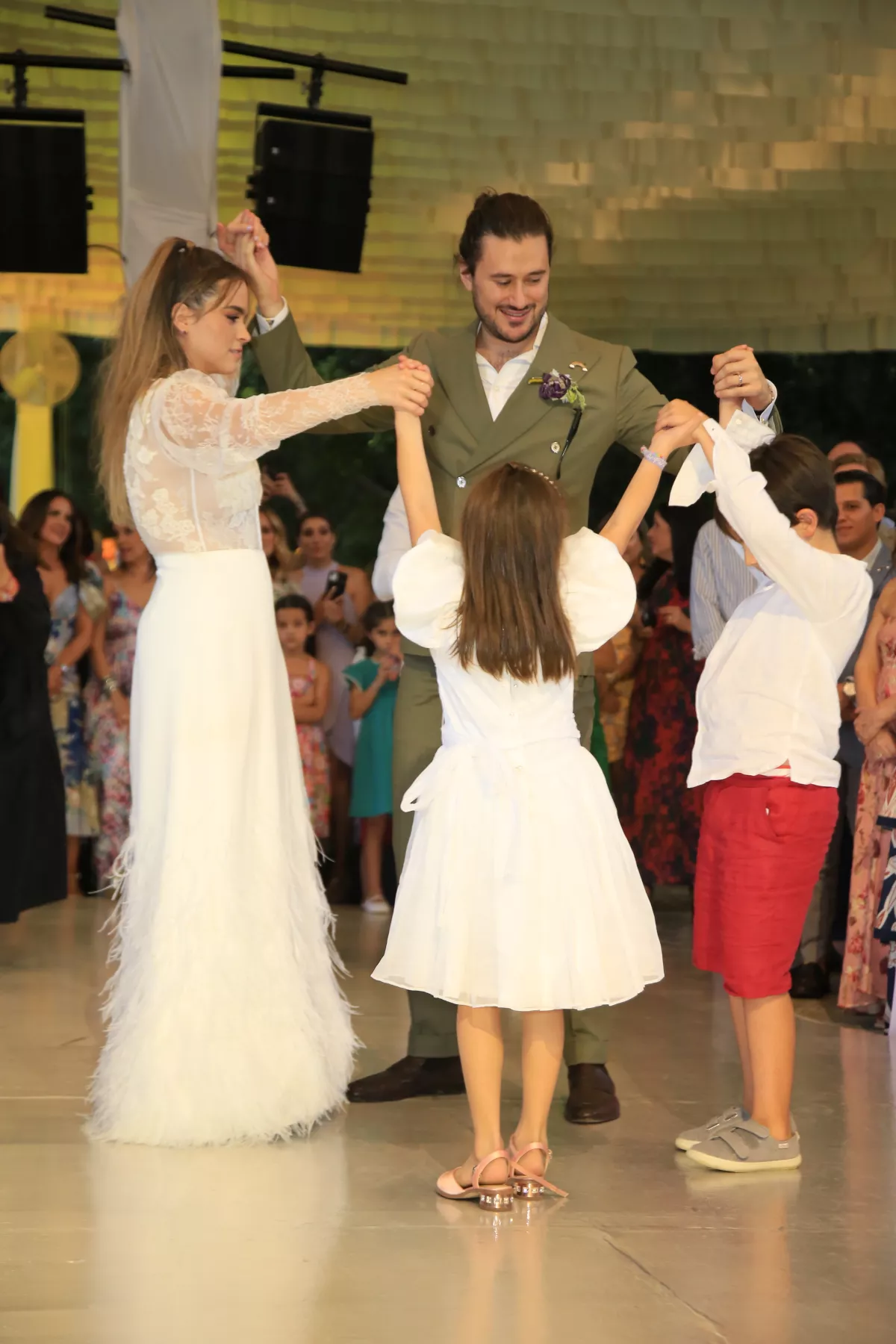 Camila West, Bruno Naufal, Manola Jiménez y 