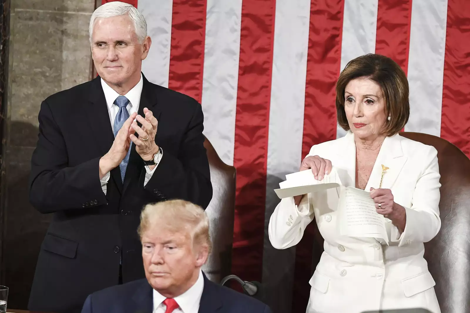 US President Donald Trump delivers the State of the Union address