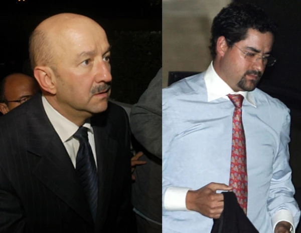 Carlos Salinas de Gortari y su hijo Juan Cristobal fueron los primeros en llegar, dada la relación que existe entre Emiliano Salinas y Ludwika.