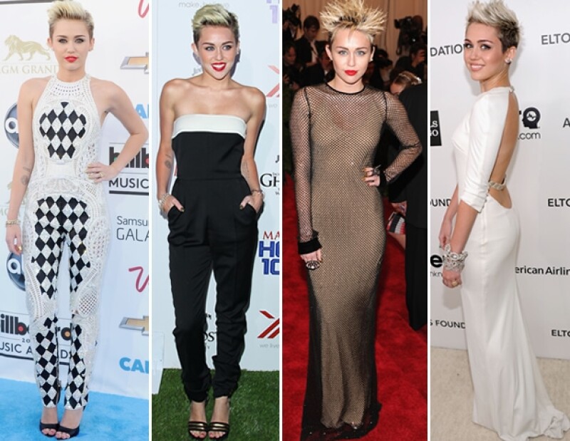 Con una arriesgada cabellera, un pulido estilo andrógino y una actitud rebelde Miley Cyrus se posiciona como el nuevo icono punk del 2013.
