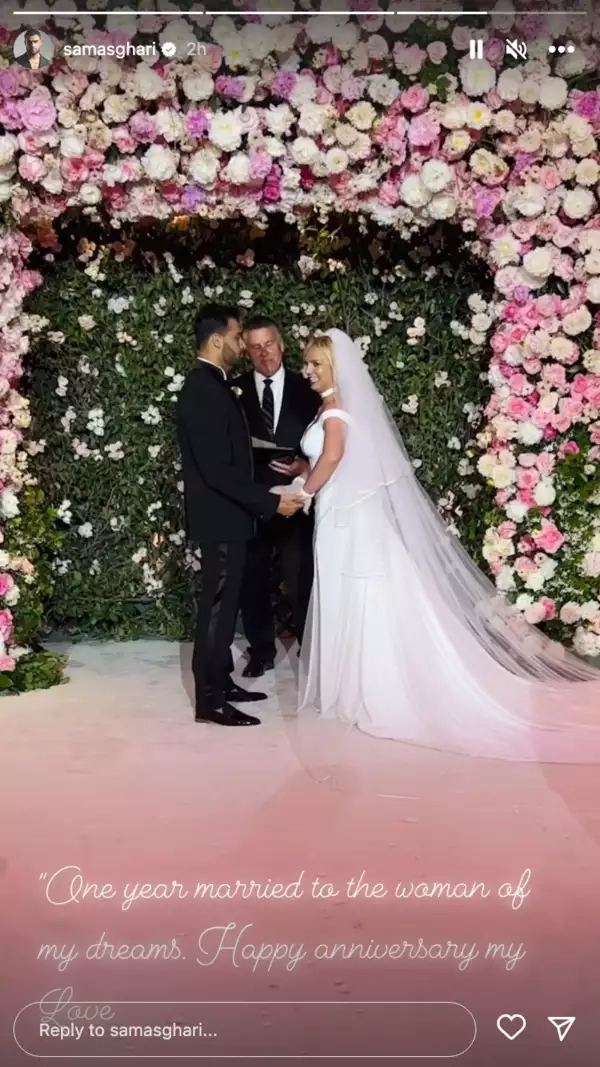 Sam Asghari y Britney Spears
