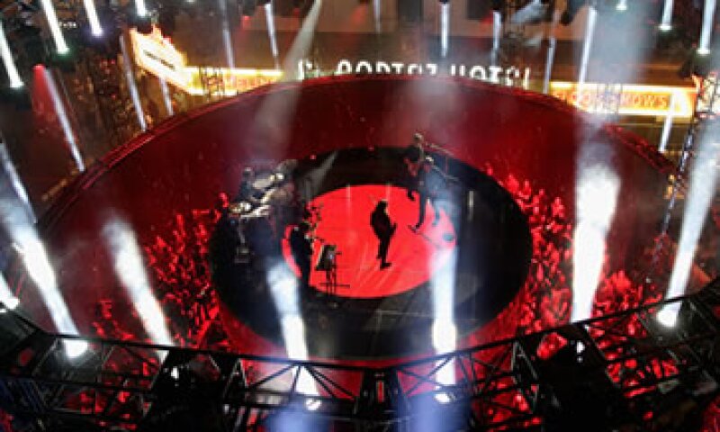 El escenario representa el logo de Target. (Foto: Getty Images)