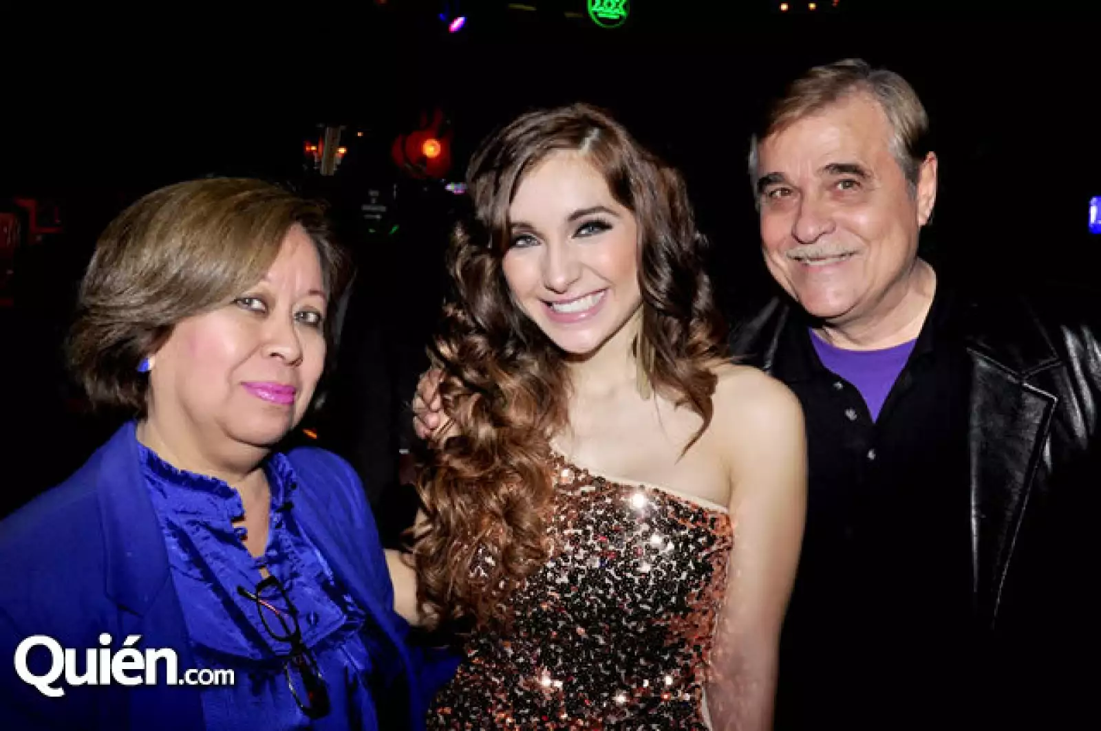 Ermenegilda Rodríguez,Marcela Mistral y Sergio Lera