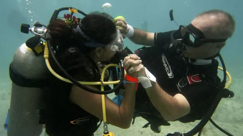 boda submarina quintana roo