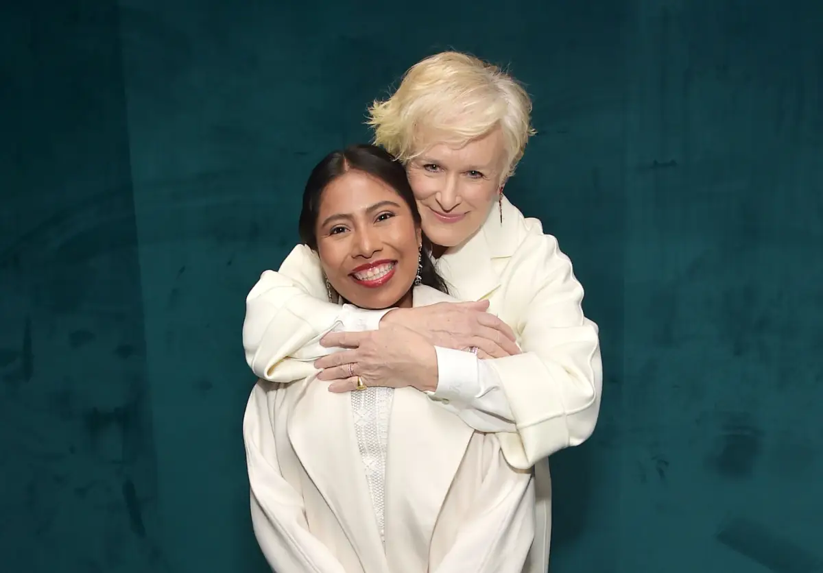 Glenn Close y Yalitza Aparicio