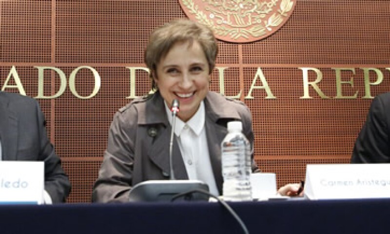 MVS dio por terminada la relación laboral con Aristegui el 15 de marzo pasado. (Foto: Cuartoscuro )