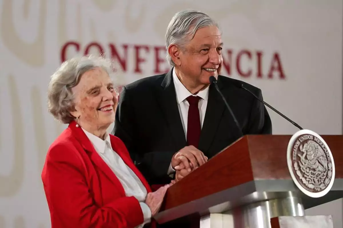 Elena y AMLO