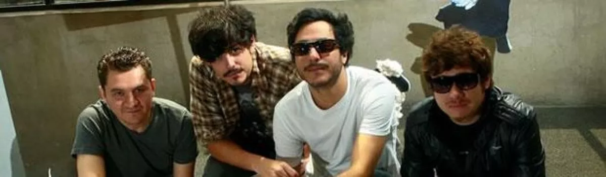 Pepe, Billy, Rodrigo y Rubén, integrantes de Motel.