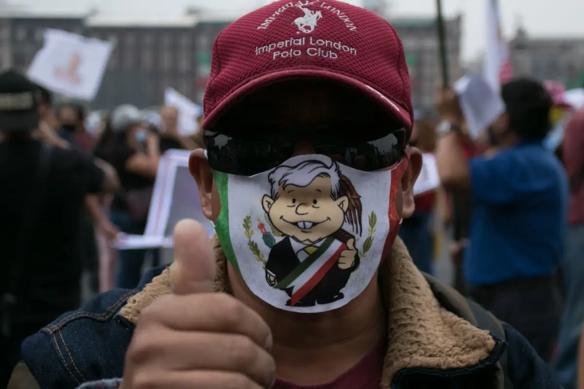 Simpatizantes AMLO FRENA