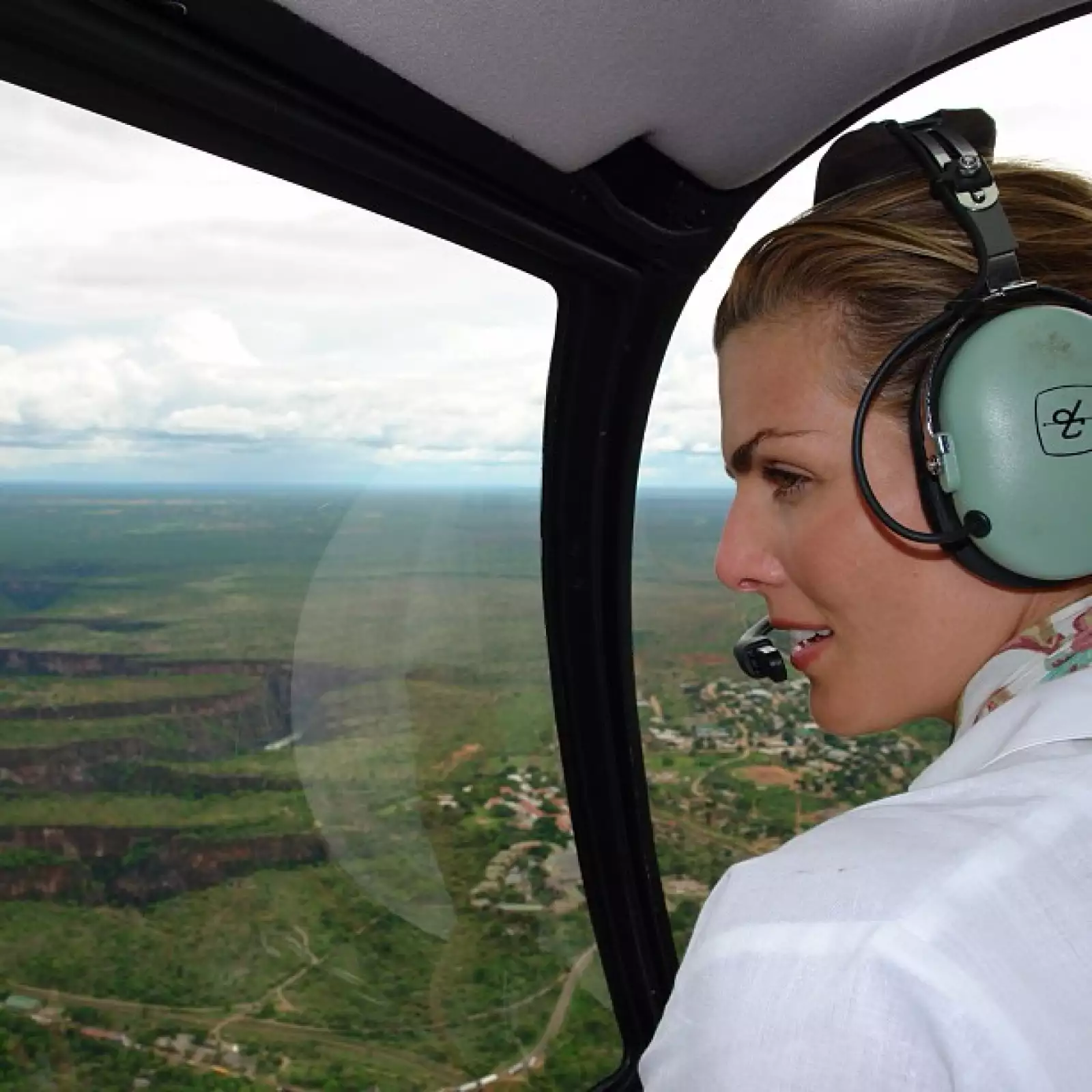 En un espectacular paisaje completamente natural.