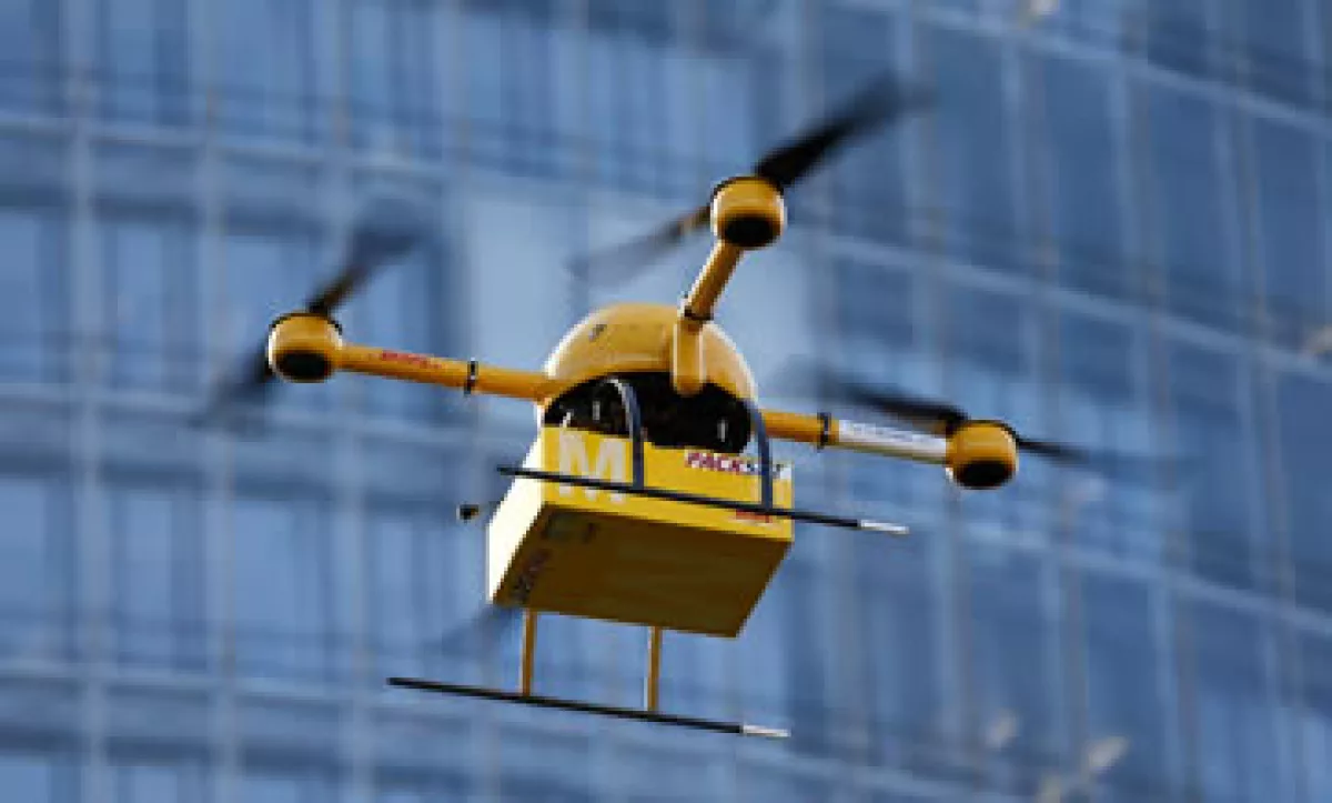 El ‘drone’ de DHL voló por dos minutos alrededor de un kilómetro sobre una zona deshabitada. (Foto: Reuters)