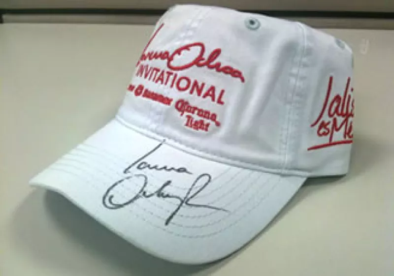 Gorra de Lorena Ochoa (Foto: CNNExpansión.com)