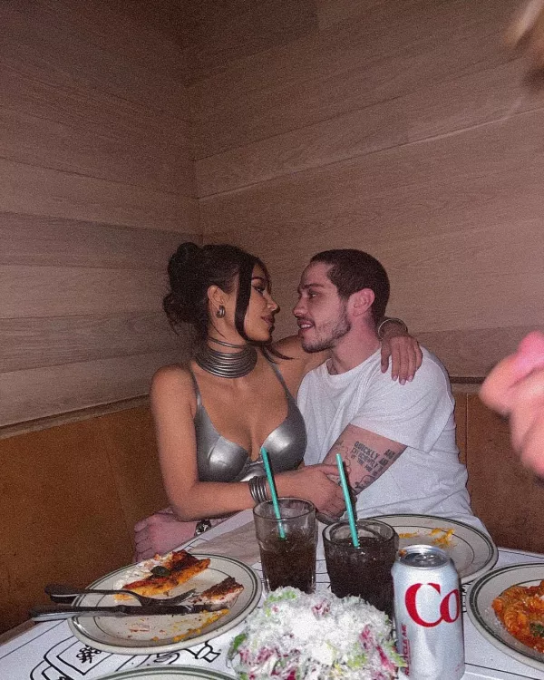Kim Kardashian y Pete Davidson