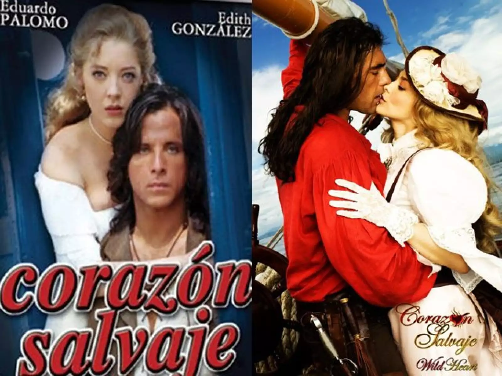 Ana Colchero, Edith González y Eduardo Palomo hicieron la maravillosa triada que en la versión 2009 realizan Aracely Arámbula y Eduardo Yáñez.