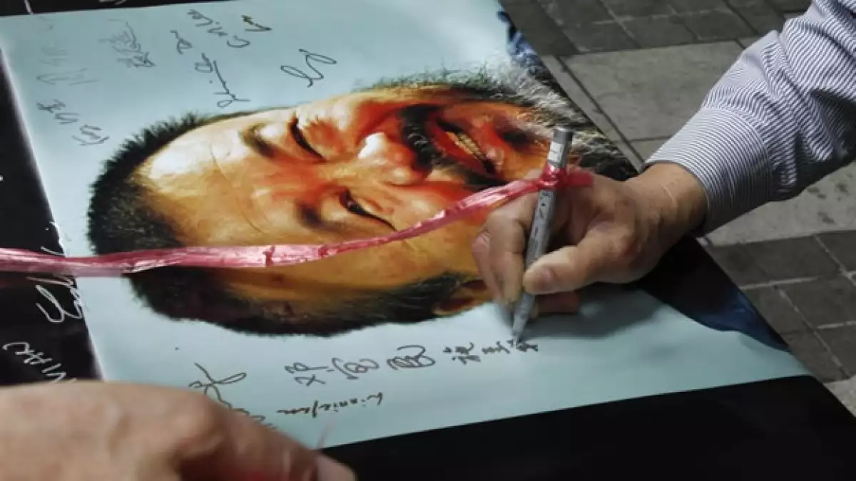 Firmas de apoyo para Ai Weiwei