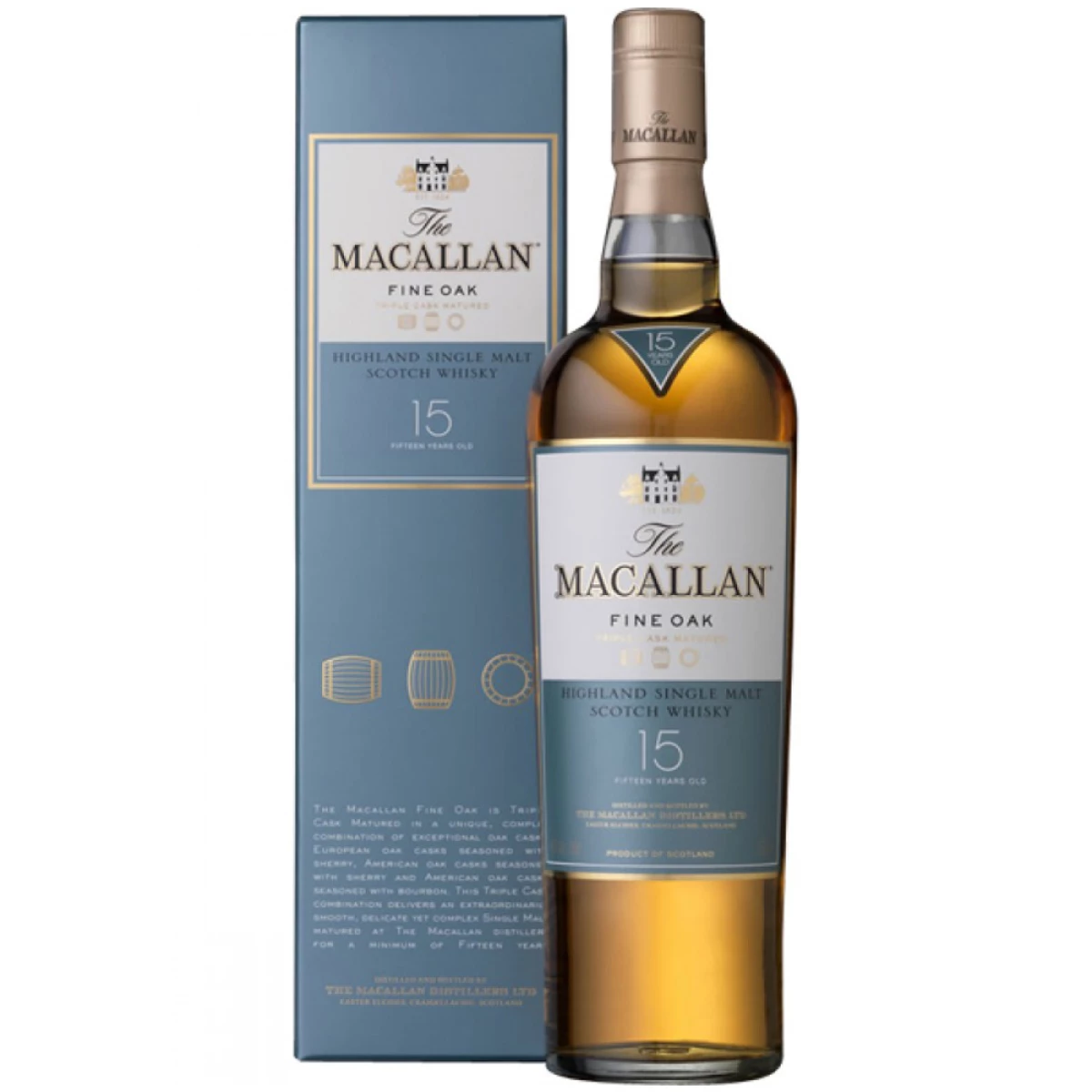 Macallan 15 años
