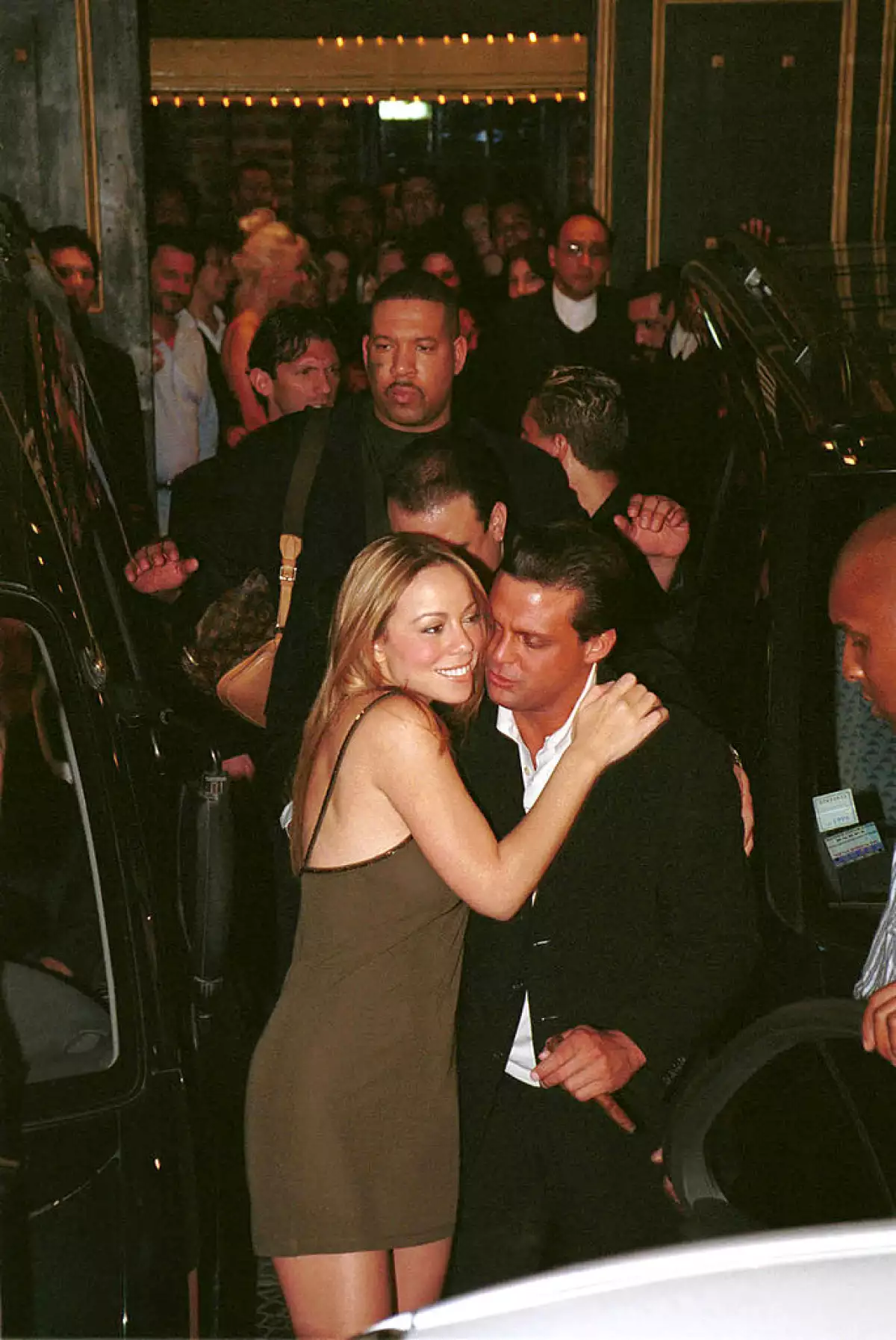 Mariah Carey And Luis Miguel First Ever Public Appearence at Mr.Tango Club, in Buenos Aires