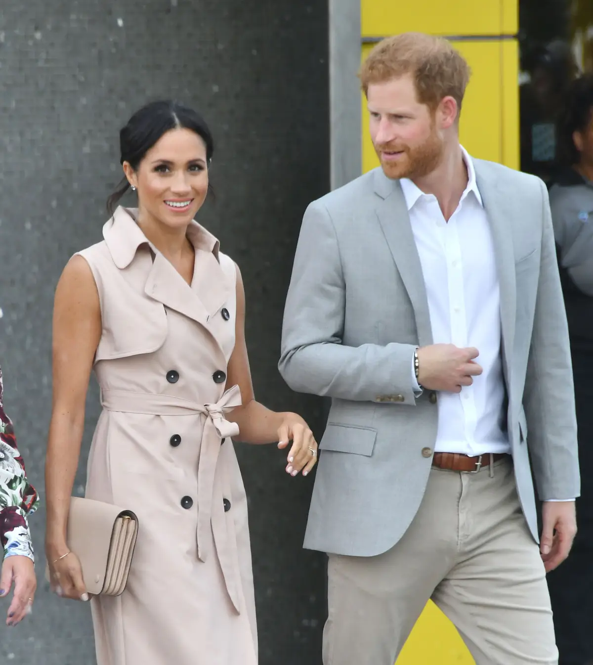 Meghan y Harry , expo Mandela julio 2018