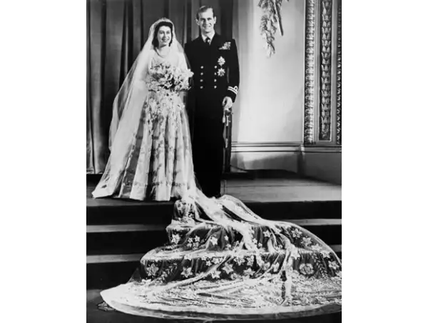 La pareja contrajo matrimonio en 1947.