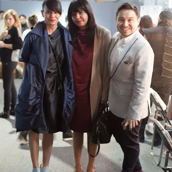Renata, Julia y Chucho Martínez