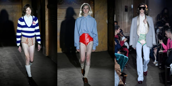 Gucci show, Runway, Spring Summer 2019, Paris Fashion Week, France - 24 Sep 2018