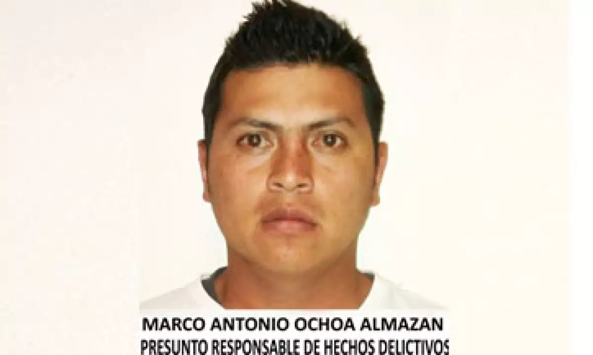 Ochoa Almazán fue detenido en las calles de la colonia El Mirador, en la delegación Tlalpan. (Foto: Cortesía PGJDF )