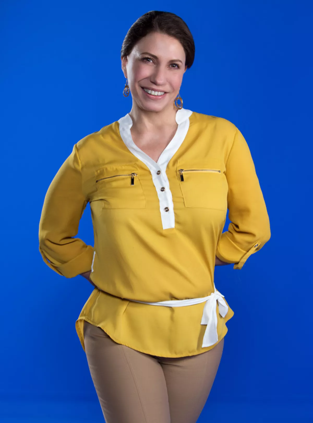 Interpreta a Elisa Villar, la mamá de Lissete, en A que no me dejas.