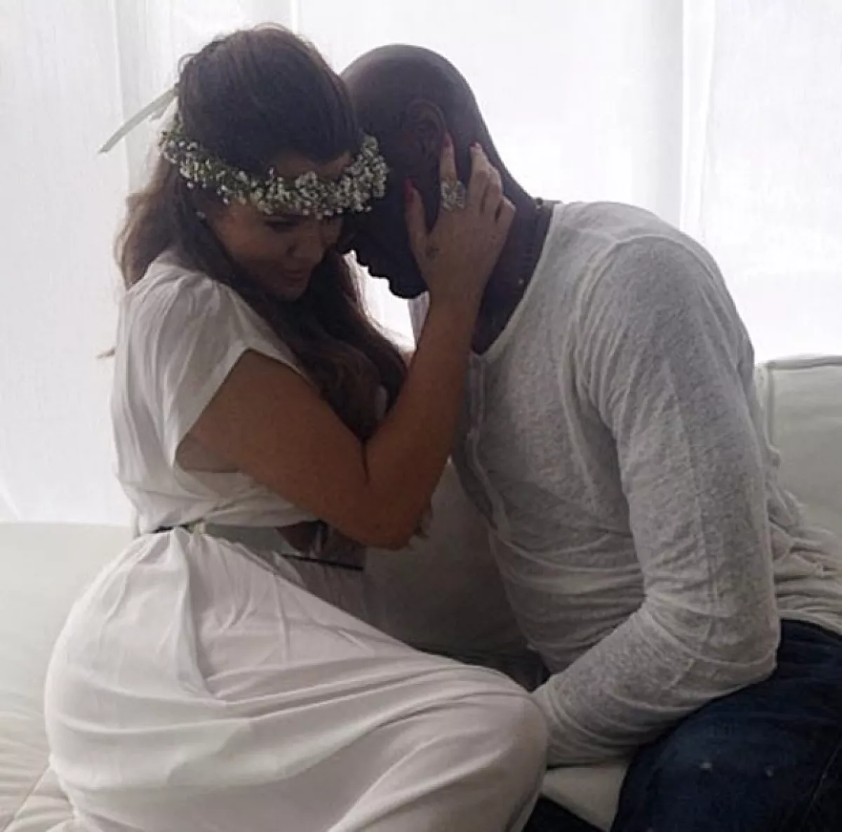 Khloé y Lamar no dejaron de mostrar su amor.