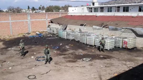 Huachicoleros robo combustible