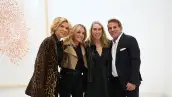 Beatriz Pasquel, Rosaura Henkel, Lisa Phillips y Eugenio López