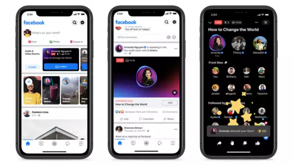 Facebook estrena Live Audio Rooms y podcasts